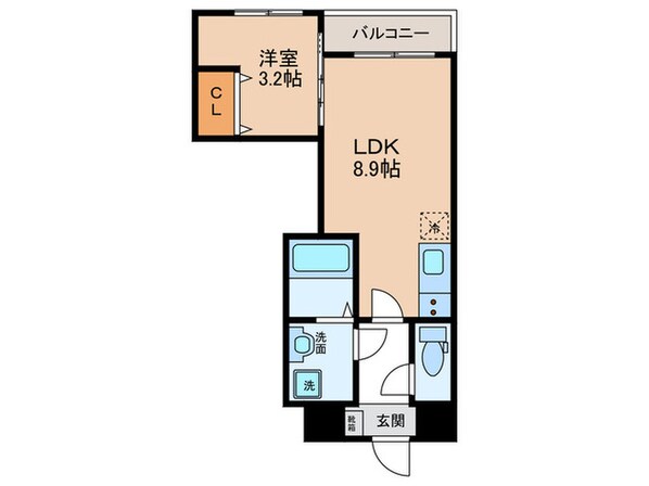 MOVE中村公園NEOの物件間取画像